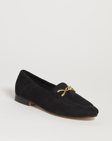 Suede Trim Loafer E Fit