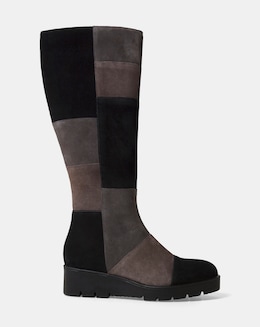 Joe Browns Suede Super Curvy Calf EEE