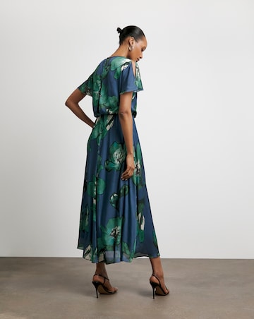 Joanna Hope Split Sleeve Maxi Dress