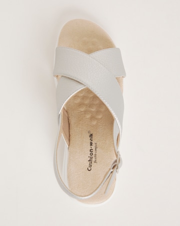Cushion Walk Crossover Sandals E Fit