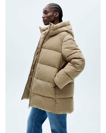 Mango Puffer Coat Tokyo