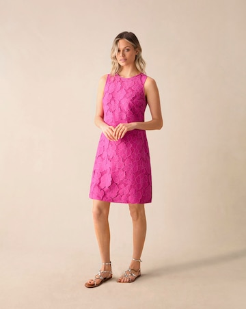 Ro&Zo Lace Mini Shift Dress