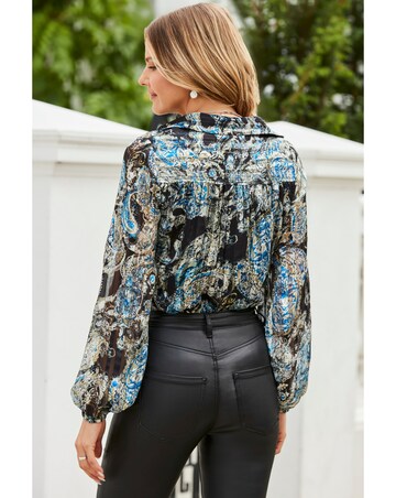Sosandar Paisley Printed Shirt