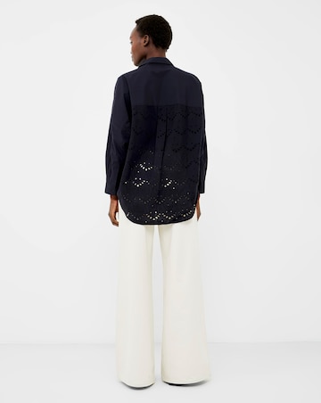 French Connection Applona Broderie Shirt