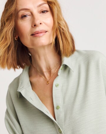 Textured Oversized Shirt