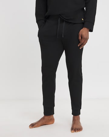 Polo Ralph Lauren Black Waffle Lounge Mix & Match Black Jogger