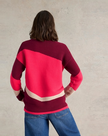 White Stuff Jana Abstract Jumper