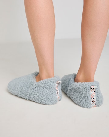 Yvonne Full Cosy Slipper - Wide Fit (E)