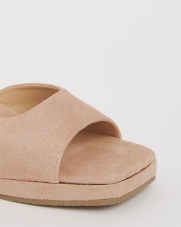 Lexi Barely There Wedge Sandals - Wide Fit (E)