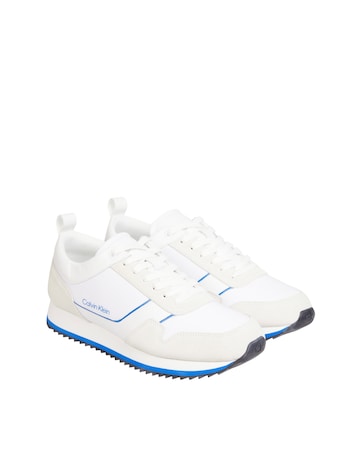Calvin Klein Low Top Lace Up Mix Trainer