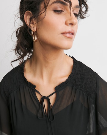 Chiffon Short Sleeve BLouse