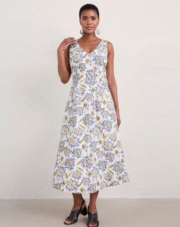 Seasalt Cornwall Sleeveless Sky Beyond Dress