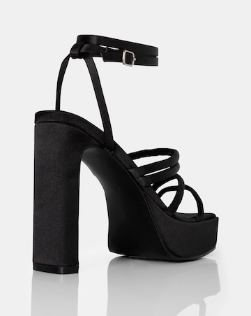 Public Desire Viola Wide Fit Platform Sandals