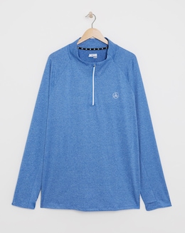 Active 1/4 Zip Track Top