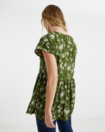 Short Sleeve Smock Top