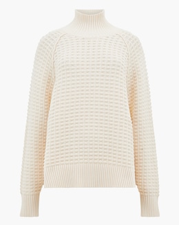 French Connection Keya Popcorn Knit Mozart Jumper