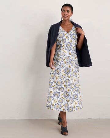 Seasalt Cornwall Sleeveless Sky Beyond Dress