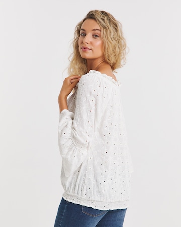 Joe Browns Summer Broderie Top