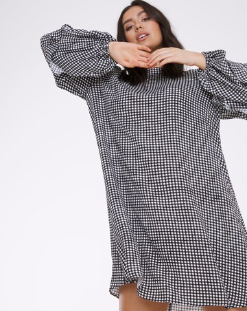 Finery London Check Rose Dress