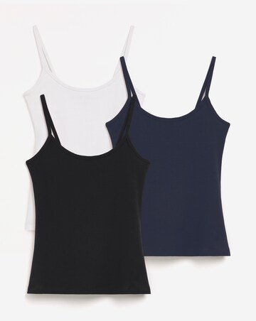Black/White/Navy 3 Pack The Cami
