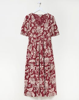 Fatface Danielle Floral Midi Dress