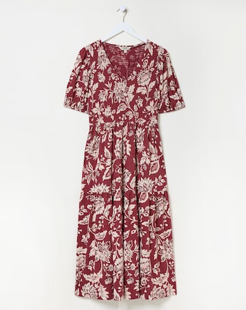Fatface Danielle Floral Midi Dress