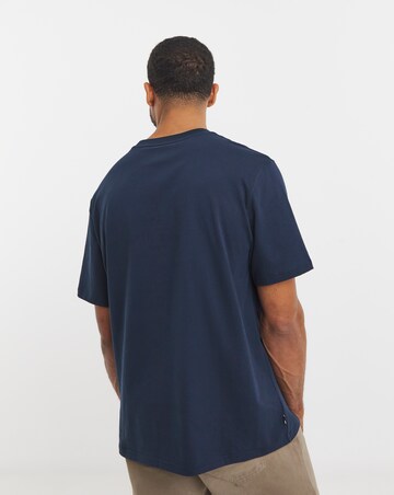 Timberland Embroided Logo T-Shirt - Navy