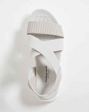 Cushion Walk Elasticated Sandal E Fit