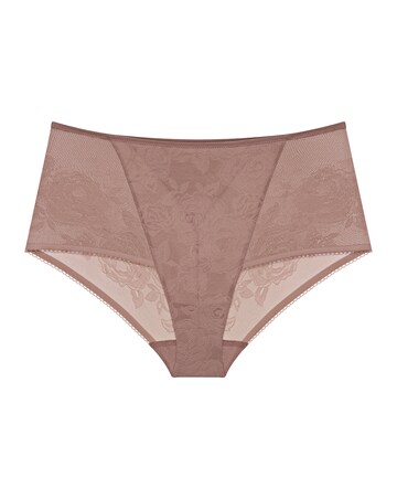 Triumph Wild Rose Sensation Maxi Knicker Choc Mousse