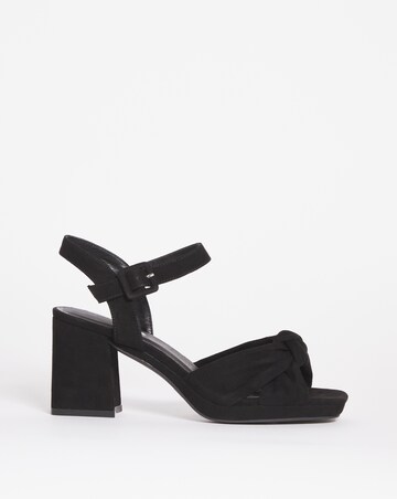Missy Knotted Heeled Sandal EEE Fit