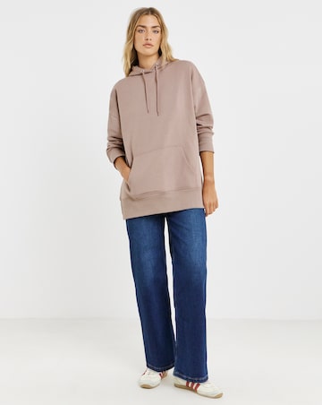 Mocha Longline Hoodie