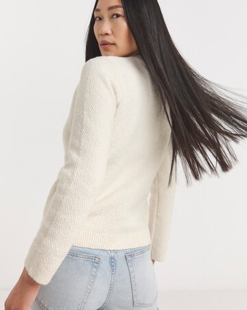 Button Down Heavyweight Cardigan