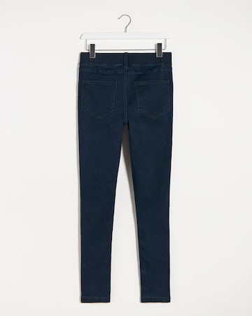 Amber Dark Indigo Pull On Skinny Jeggings