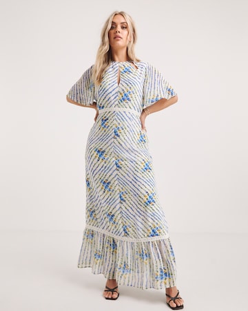 Hope & Ivy Hedda Floral Maxi Dress