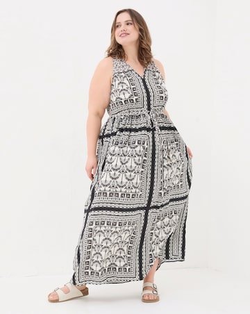 FatFace Maya Palace Scarf Maxi Dress