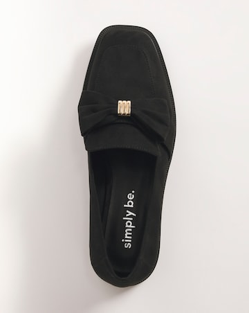 Eliana Classic Loafer Shoes - Wide Fit (E)