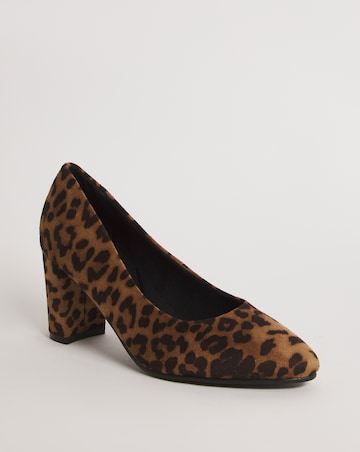 Comfort Flexible Court Shoe - Wide Fit (E)