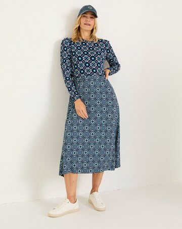 Fatface Fia Batik Midi Dress
