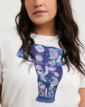 Joe Browns Enchanting Elephant Boho Tee