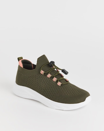 Cushion Walk Arch Support Toggle Trainers EEE Fit