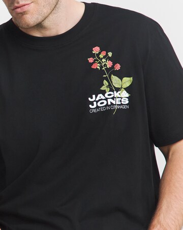 Jack & Jones Newton Crew Neck T-Shirt - Black