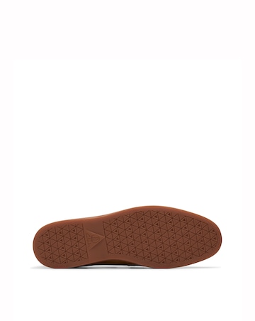 Clarks Torford Tassel Shoe - Cola Suede