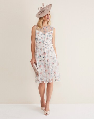 Phase Eight Willow Floral Cowl Neck Dress