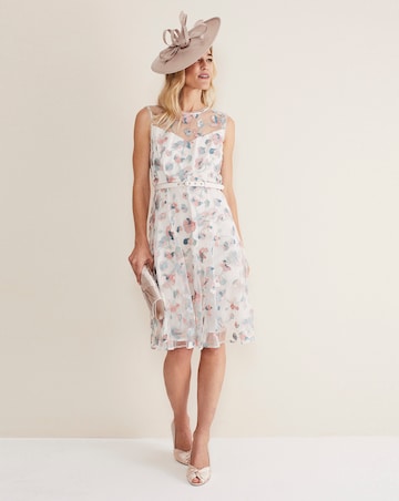 Phase Eight Willow Floral Cowl Neck Dress