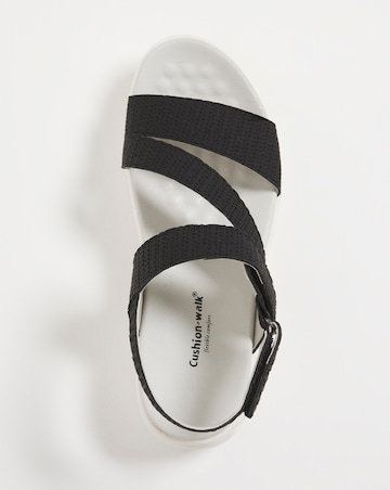 Cushion Walk Touch & Close Strappy Sandal EEE Fit