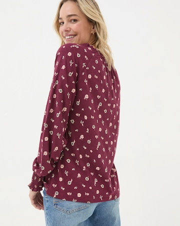 FatFace Florence Wild Paisley Top