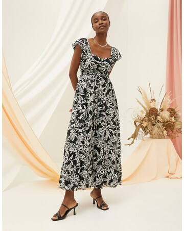 FatFace Dahlia Botanical Midi Dress