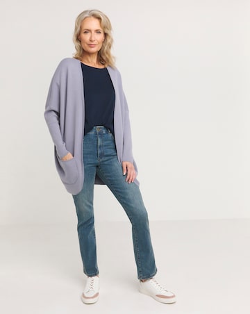 Julipa Longline Pocket Cocoon Cardigan