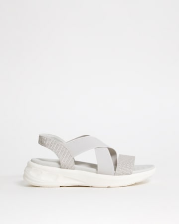Cushion Walk Elasticated Sandal E Fit
