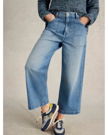 White Stuff Tia Wide Leg Grop Jean